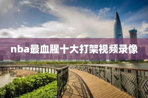 nba最血腥十大打架视频录像