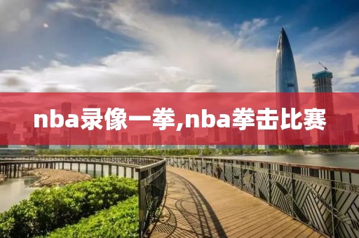 nba录像一拳,nba拳击比赛
