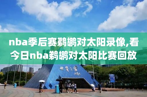 nba季后赛鹈鹕对太阳录像,看今日nba鹈鹕对太阳比赛回放