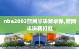 nba2003篮网半决赛录像,篮网半决赛打谁