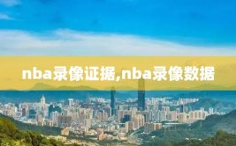 nba录像证据,nba录像数据