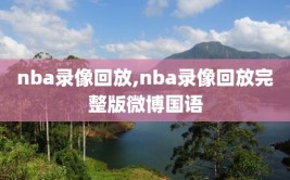 nba录像回放,nba录像回放完整版微博国语