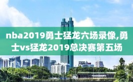 nba2019勇士猛龙六场录像,勇士vs猛龙2019总决赛第五场