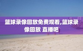 篮球录像回放免费观看,篮球录像回放 直播吧