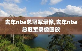 去年nba总冠军录像,去年nba总冠军录像回放