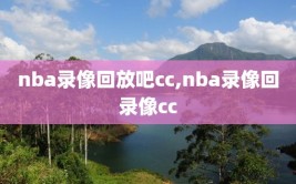 nba录像回放吧cc,nba录像回录像cc